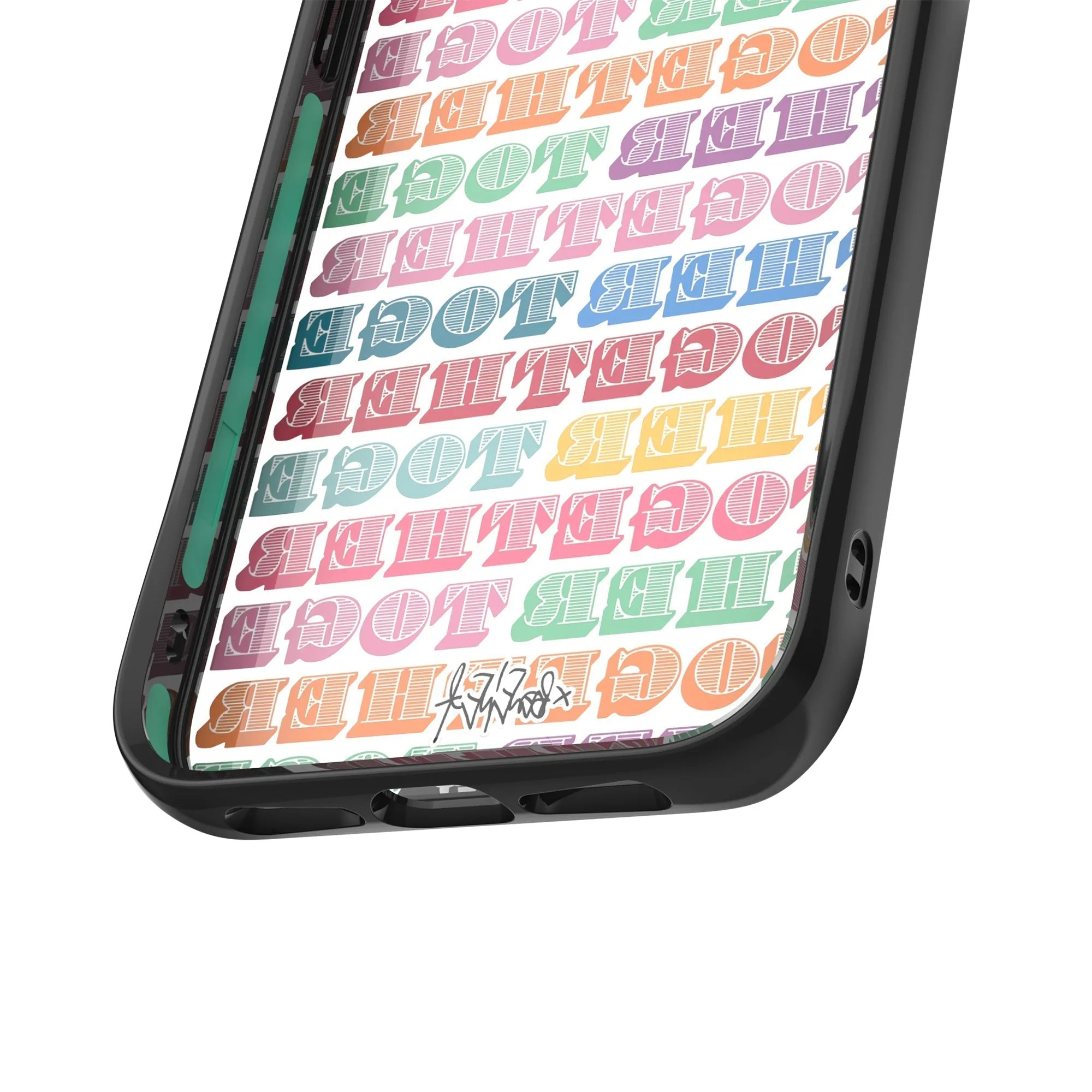 Ben Eine Together Printed Phone Case - Clarity