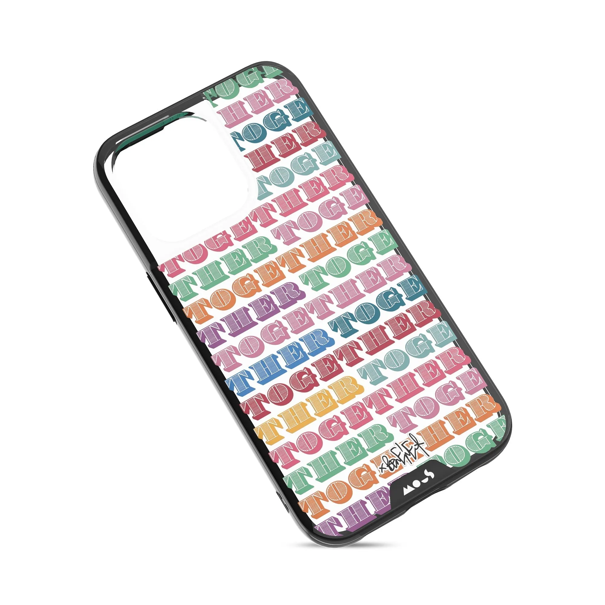Ben Eine Together Printed Phone Case - Clarity