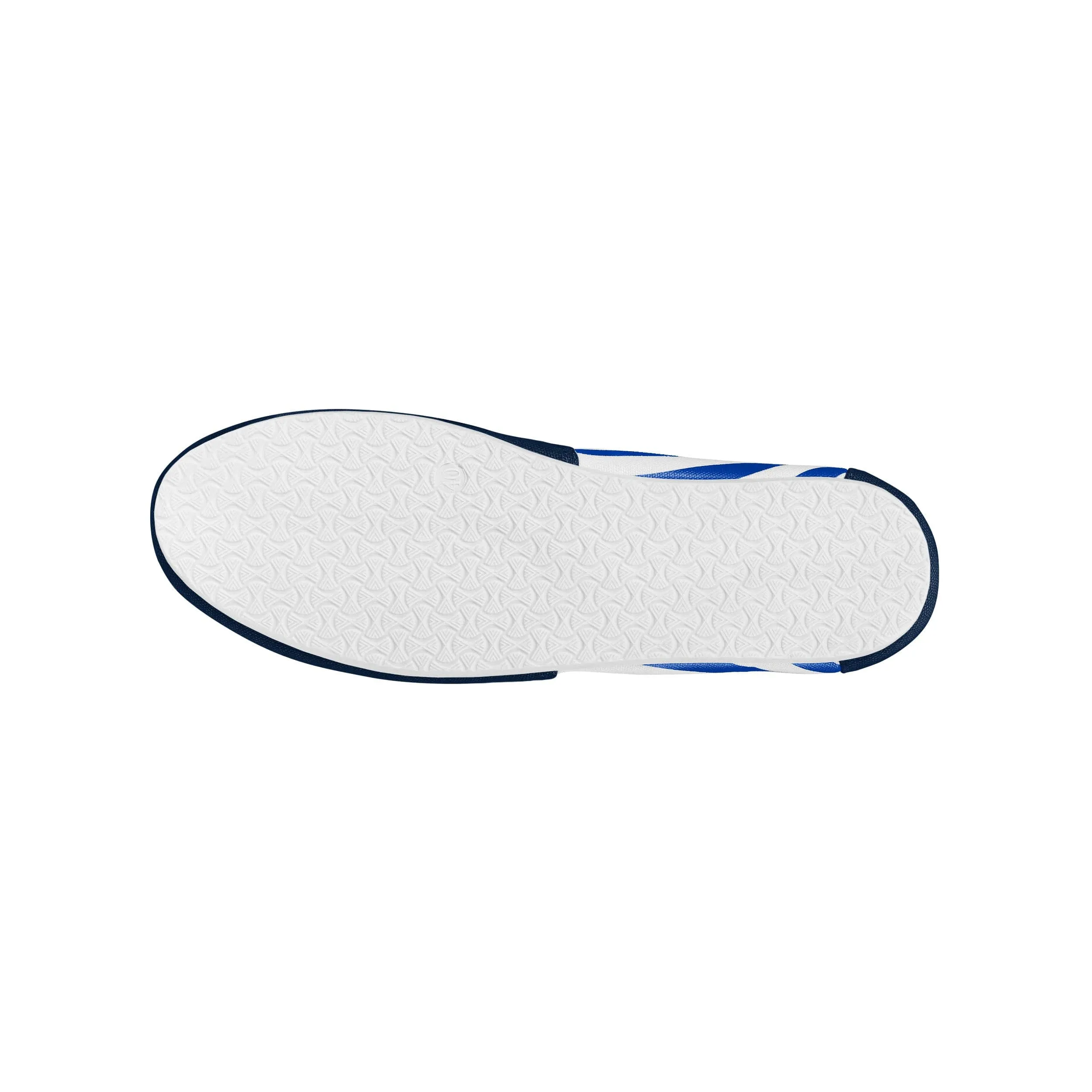 BYU Cougars NCAA Womens Stripe Canvas Shoes