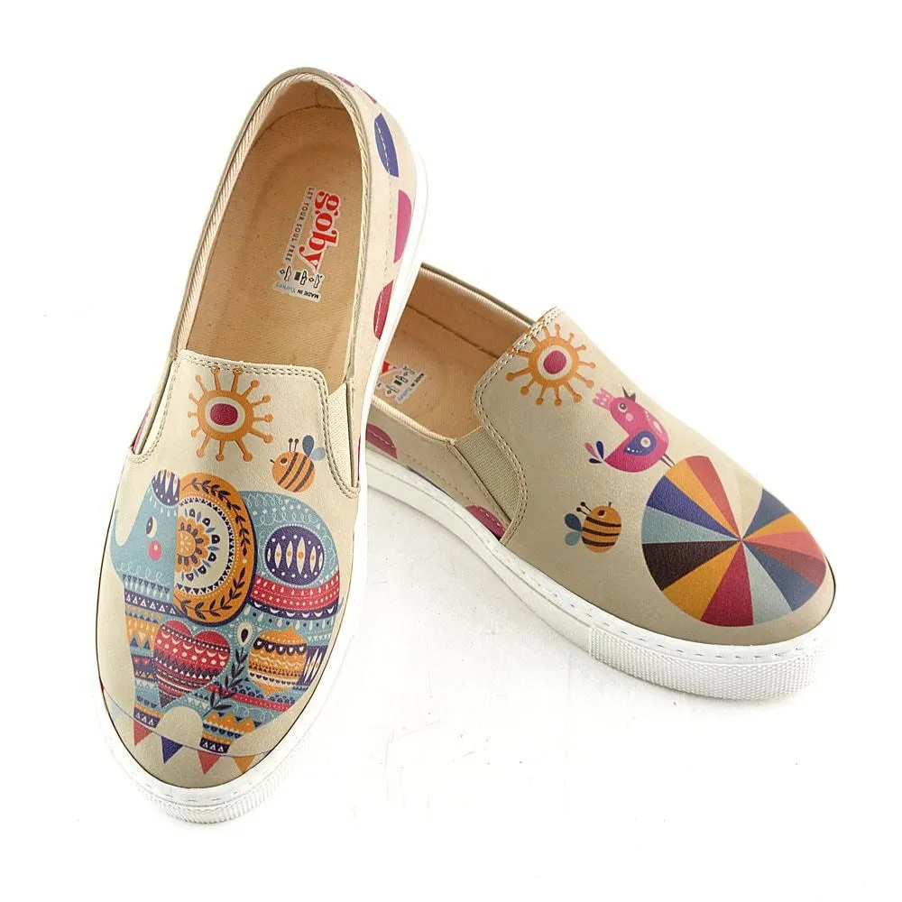 Colors and Elephant Sneaker Shoes VN4039
