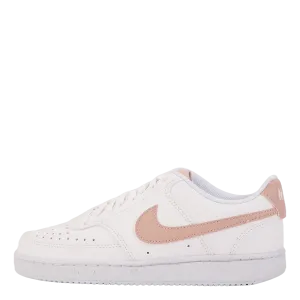 Court Vision Low Next Nature Women's Shoes WHITE/PINK OXFORD