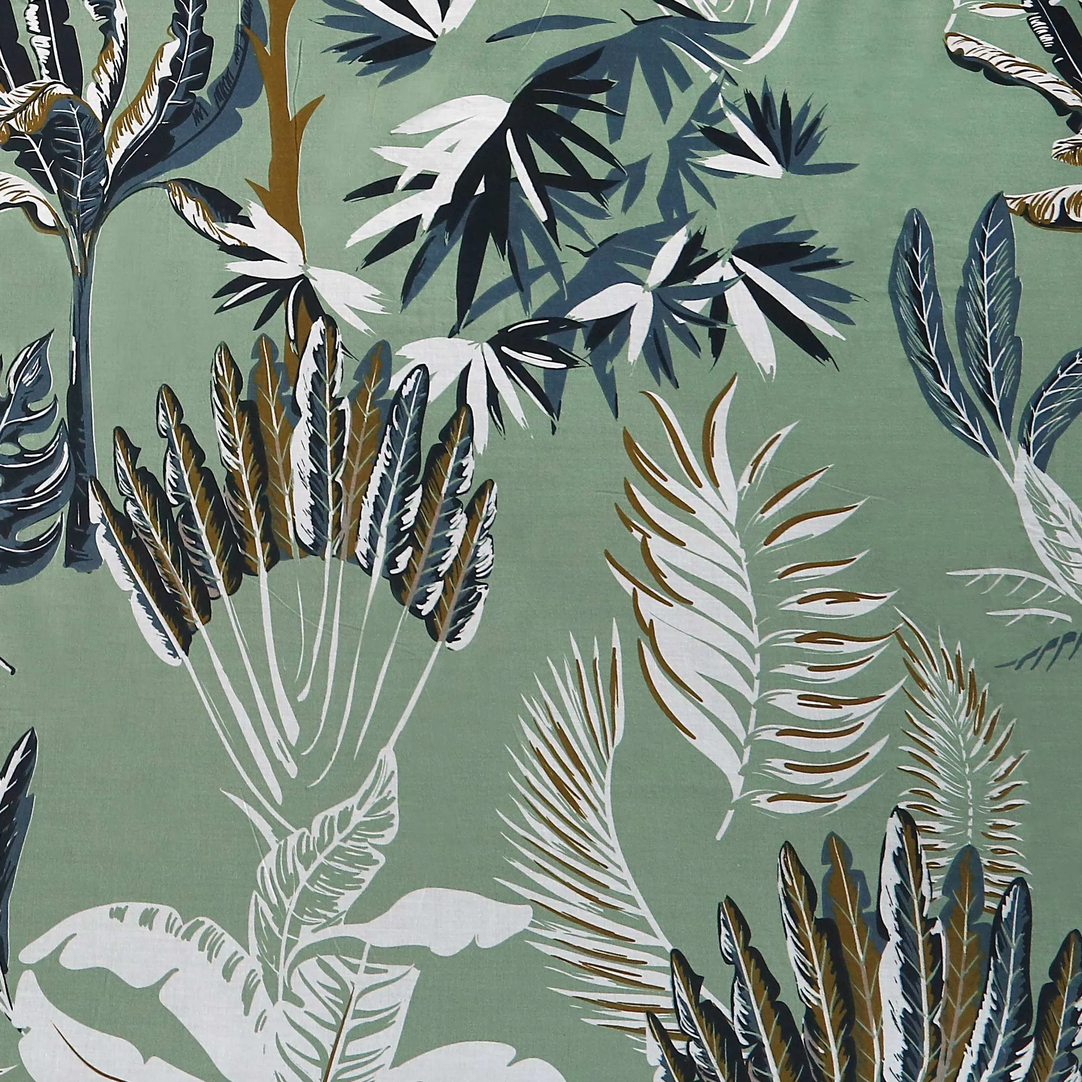 Dreamy Jungle Printed Bedsheet