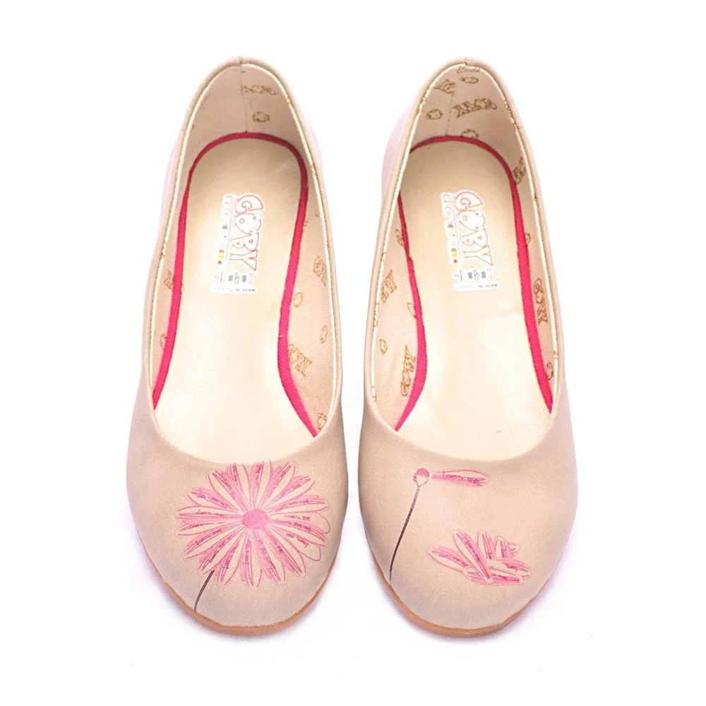 Flower Ballerinas Shoes 1026