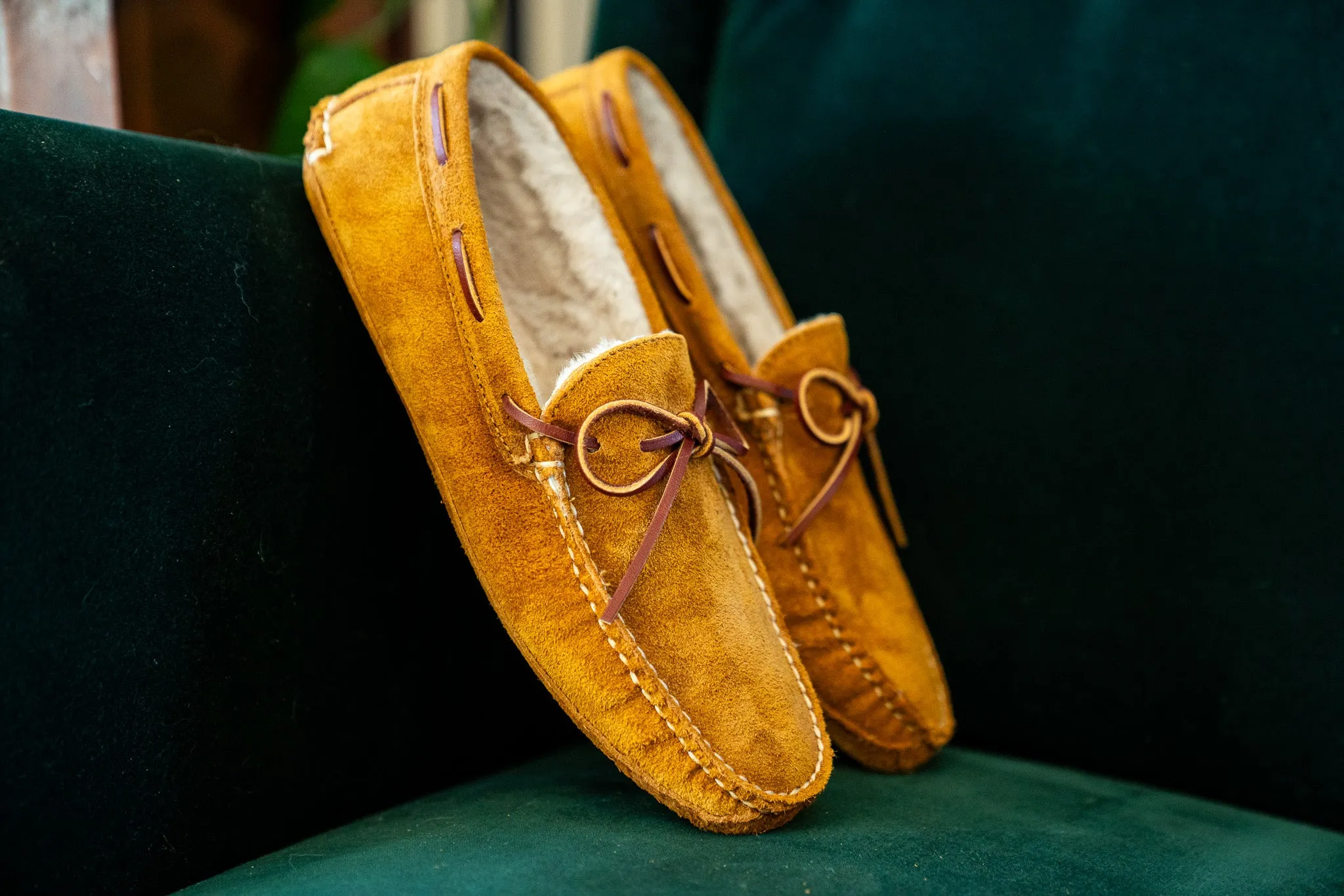 Freeman Slipper - Shag Regen Bison