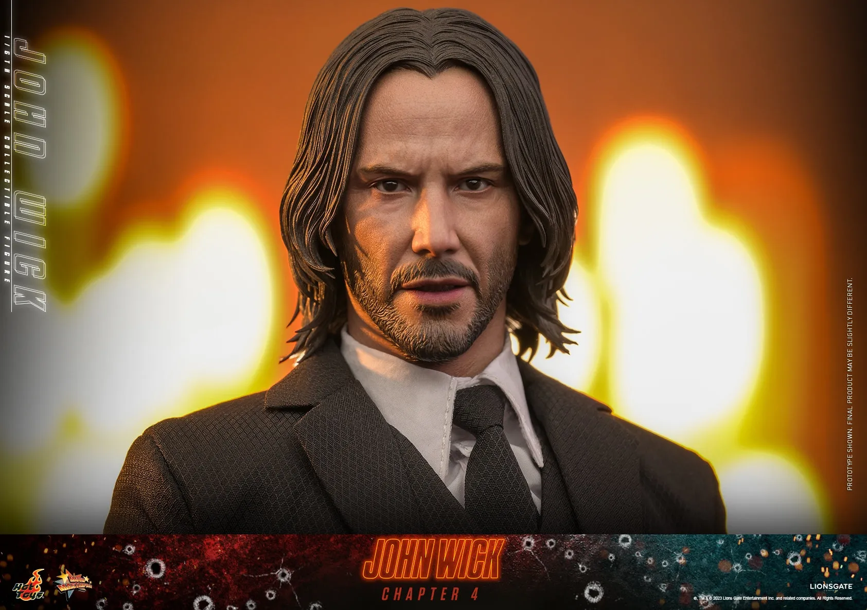 Hot Toys - MMS729 - John Wick: Chapter 4 - 1/6th scale John Wick Collectible Figure