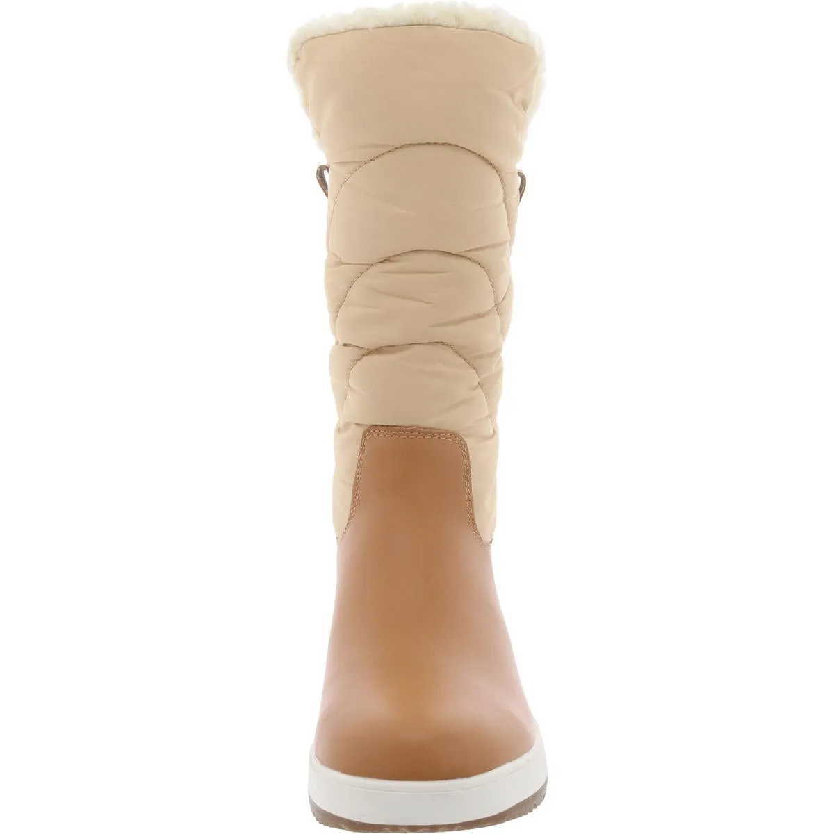 Journee Collection Womens Platform Round Toe Shearling Boots