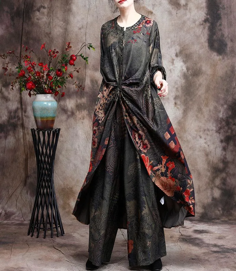 Just a Dream OOTD 2 Piece Outfit Blouse   Palazzo Pants | Nirvana