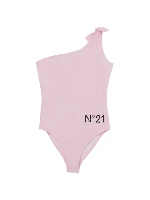 N°21   Logo print Lycra one piece swimsuit 