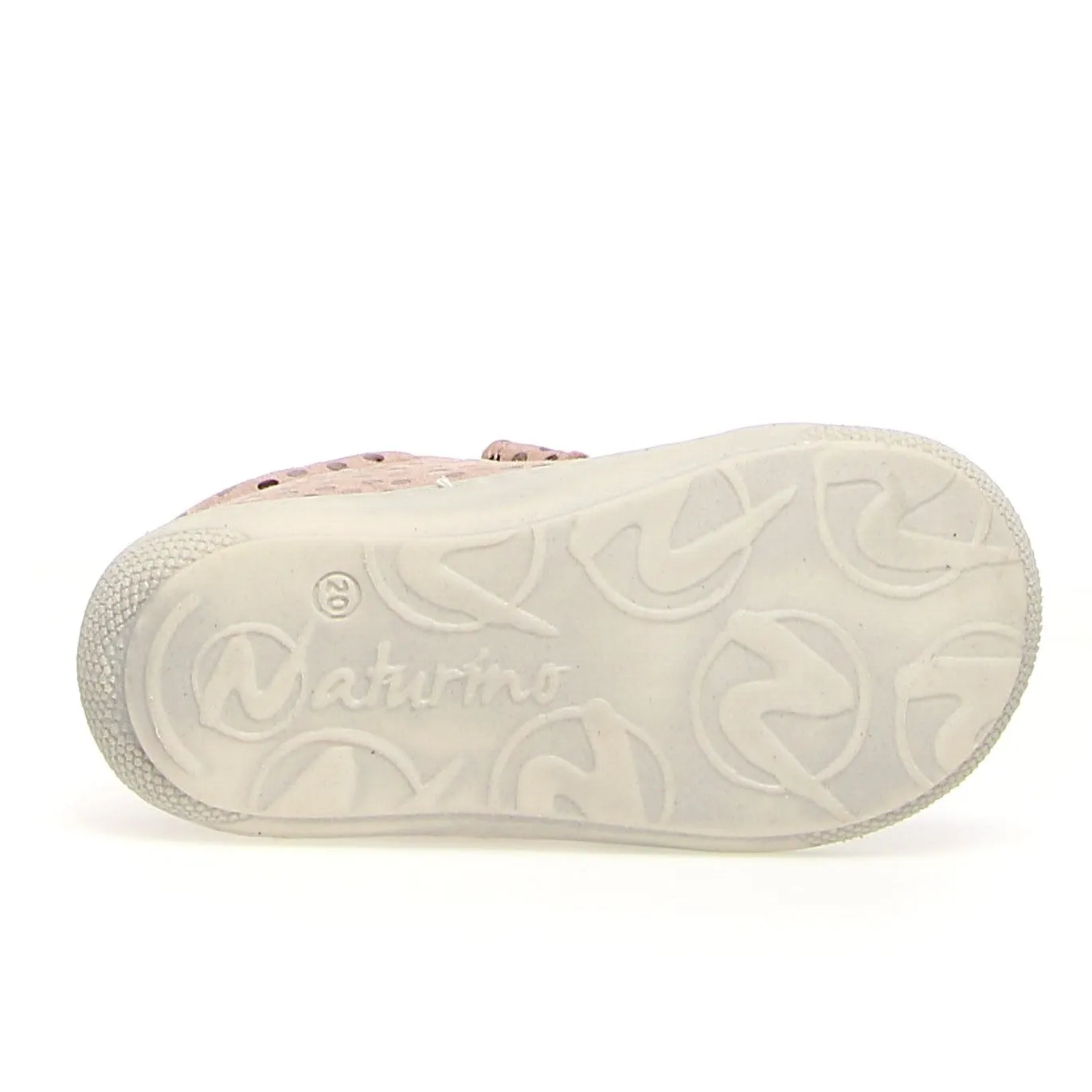 Naturino Girl's Cocoon Vl Nappa Sh.Pois Sneakers - Rose