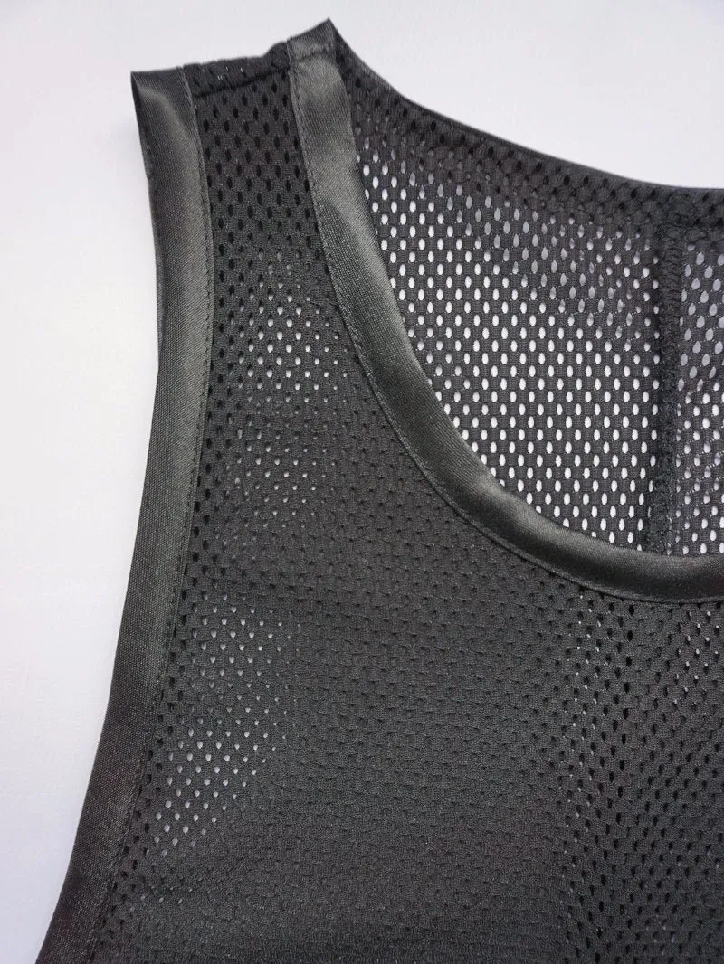 Noir Mesh Tank