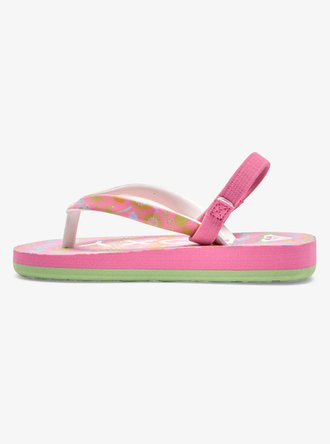 Toddlers Pebbles Sandals - Crazy Pink/Soft Lime