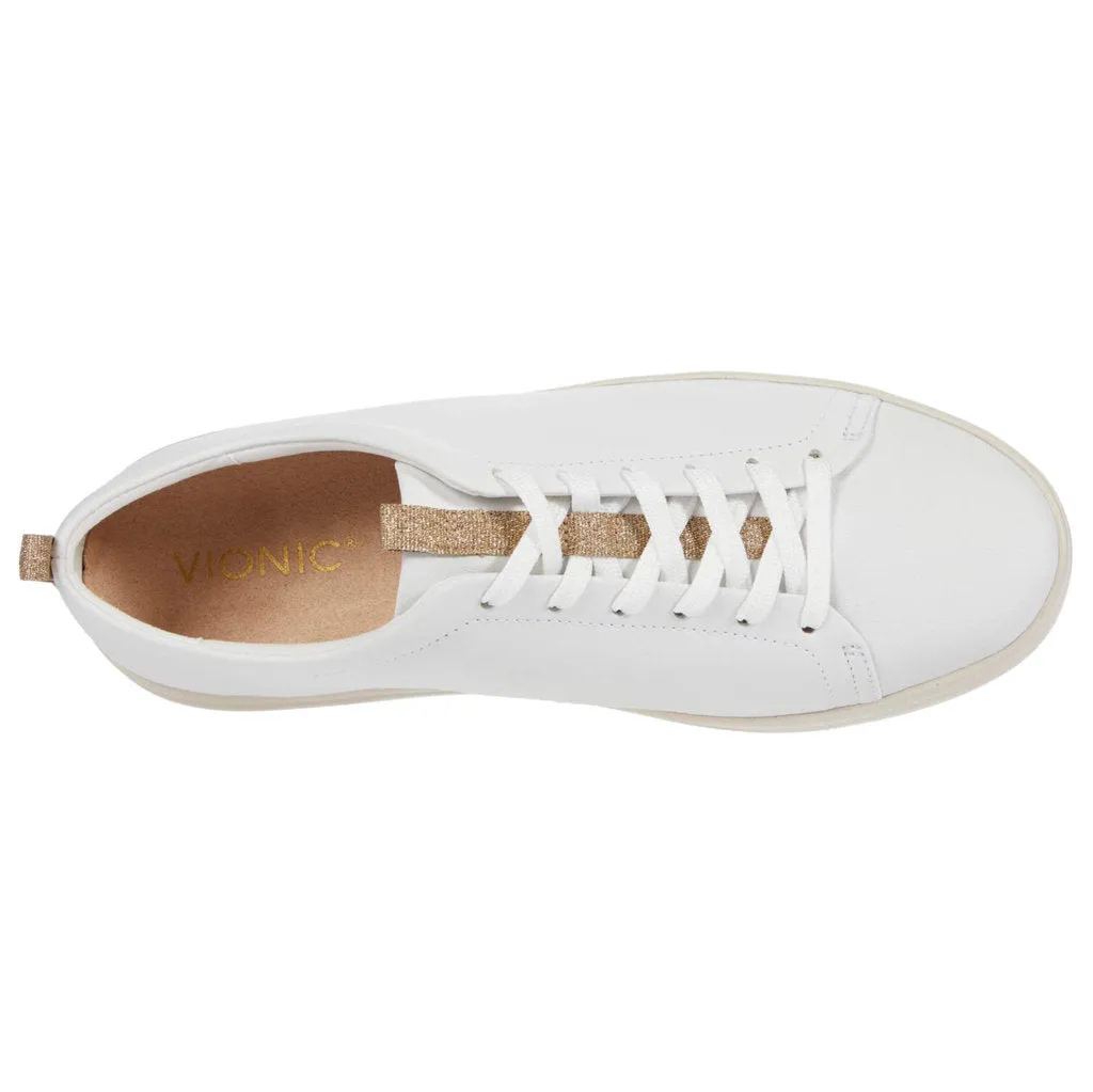 Vionic Womens Trainers Aura Paisley Casual Lace-Up Low-Top Sneakers Leather - UK 7